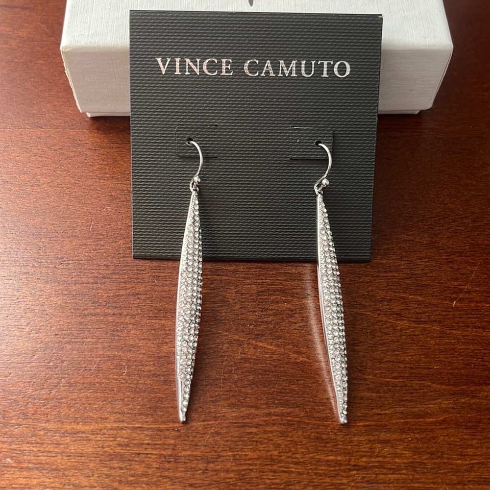 Vince Camuto Sterling Silver Dangle Earrings